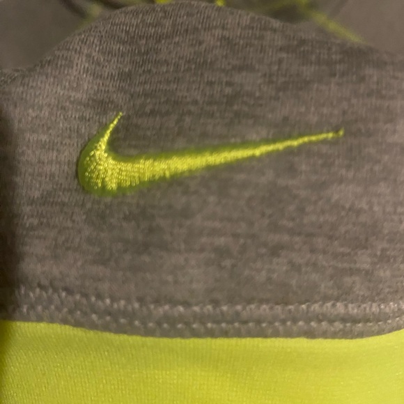 Nike (neon green) fleece X-Large - Picture 3 of 5